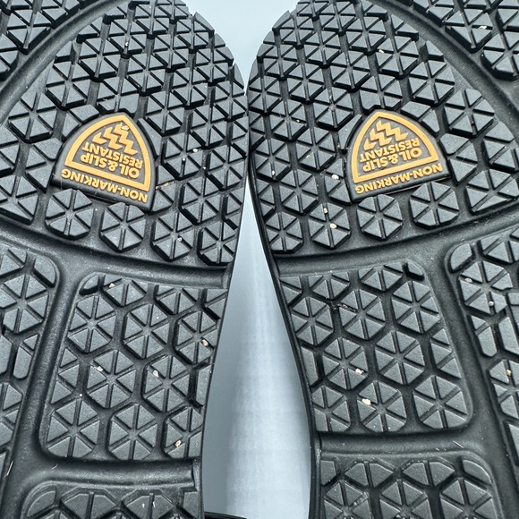 Hoka One One HOKA Bondi SR Triple Black leather sneakers in size 12 men used - Picture 7 of 11